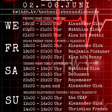[04.06.2021] Techno Lieben &amp; Leben Livestream @ Twitch