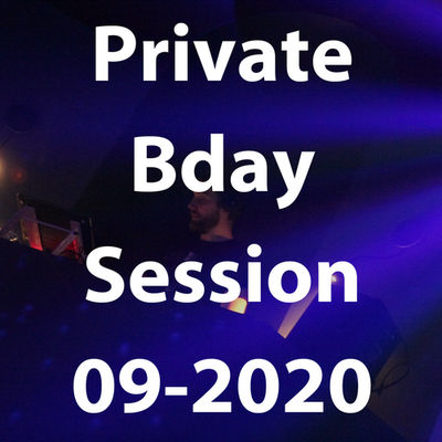 Benjamin Pietzner - Live @ Private Bday Session 09/2020